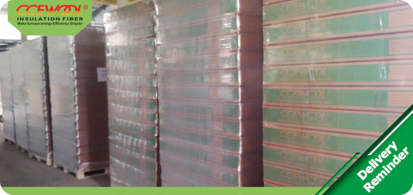 On time shipment – CCEWOOL insulation ceramic fiber board