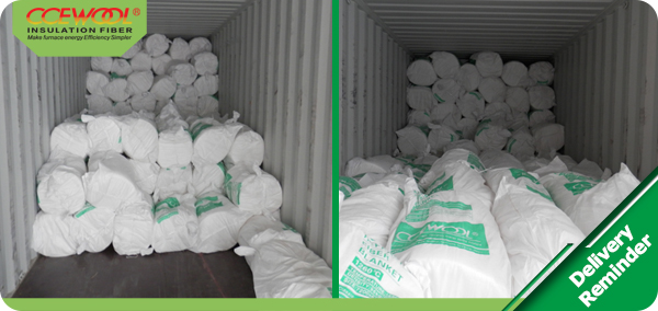 On time delivery - CCEWOOL ceramic insulation blanket