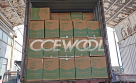 UK customer - CCEWOOL soluble insulation fiber blanket delivery