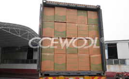 The shipment of CCEWOOL insulating brick and ceramic fiber blanket